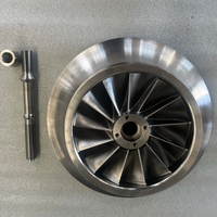 Roues de turbines pétrolières et gazières offshore usinées CNC, brochées, protection contre la corrosion de qualité sous-marine, tolérance haute pression, acier inoxydable