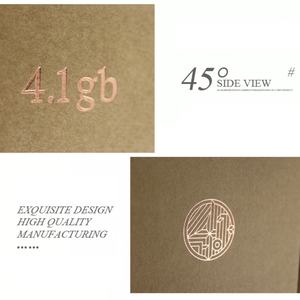 Caja de Papel con Estampado Dorado en Caliente, Tamaño Personalizado, Materiales Reciclados, Forro de Esponja, Diseño de Logotipo Personalizado para Envíos Comerciales, Marca Crown Win - Product Image 4