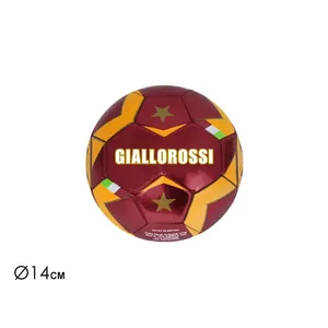 Ballon de football Giallorossi, diamètre 14 cm, ballon de football jouet - Product Image 1
