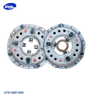 Disque de pression d'embrayage moteur Isuzu 350 mm sûr et fiable, 10 cannelures, pour pièces de camion SINOTRUK HOWO