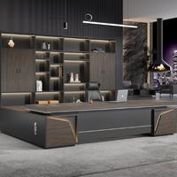 Nouveau bureau de direction en bois moderne, durable et réglable avec tiroir de rangement pour usage professionnel, vente en gros