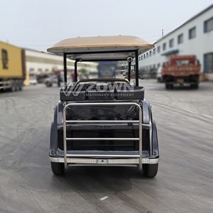 CE Approved Electric Vintage Classic Sightseeing Cart 4 Seats Retro Tour Vehicle for Scenic Area Resort Wedding Photography Use - Product Image 3