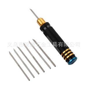 Counterbore Drill 0-14mm Metric Round Handle Bright Uncoated For Model Airplane Gundam Making Tool - Product Image 5