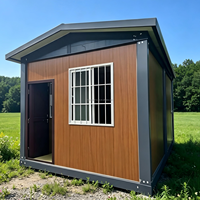 Casa Contenedor Prefabricada MHY de 20 pies/40 pies con Techo Inclinado, Casa Modular para Oficina, Almacén, Dormitorio para Personal