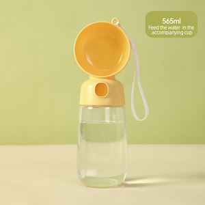 Almacenamiento al aire libre Botella de comida de agua para perros Alimentador portátil de viaje para mascotas para caminar - Product Image 6