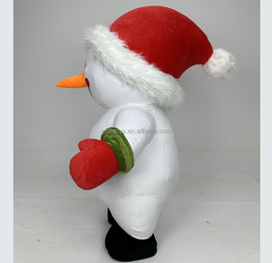 Usine Efun de Noël Nouveau Costume de Mascotte de Père Noël Gonflable Costume de Père Noël Costume Cosplay <span class=keywords><strong>Elfe</strong></span> pour Adulte - Product Image 6