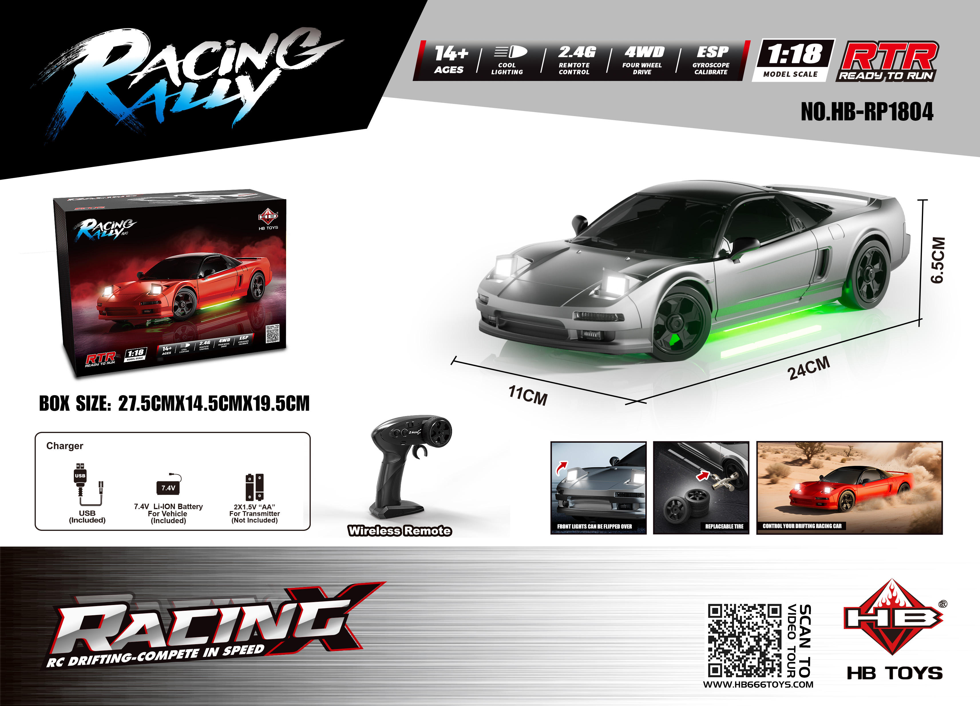 Silver/gray-SJY-HB-RP1804