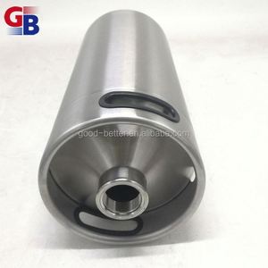 Fûts à bière en acier inoxydable de qualité alimentaire NO.BMK-1006 pour brassage maison, 10 L, mini fût à bière pression - Product Image 2