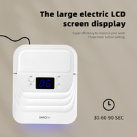 Lampe UV SNRQI Pro OEM T10 48 LED pour vernis à ongles, 3 modes, affichage IR intelligent, séchoir à gel, logo personnalisé (couleur) Boîte
