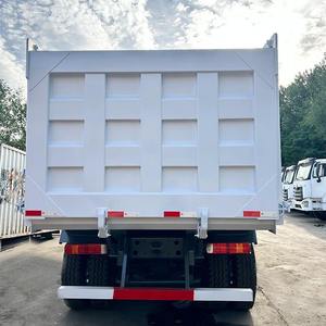 Truk sampah HOWO 8X4 tangan kedua dengan 371hp kapasitas berat Euro 2 3 4 diperbarui truk Diesel Tipper digunakan di Guinea - Product Image 5