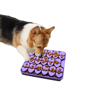 One-stop Silicone Product Factory Food Grade Silicone Lick Mat Interactive Sniffing Pad Snuffle Mat For Dogs