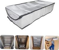 Couverture de trappe rectangulaire en aluminium double face et bulles de PE, en stock usine, pour l'e-commerce transfrontalier, produit phare
