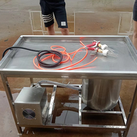 Machine manuelle d'injection de salive de porc/machine d'injection de salive de poulet/injecteur de saumure de bœuf à vendre