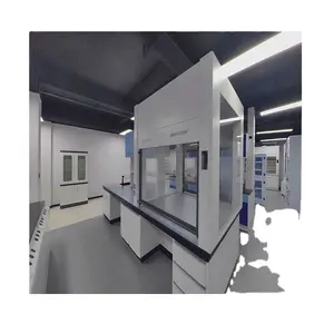 Laboratory Steel Glass Chemical Desktop Fume Hood For Biological /school Laboratory