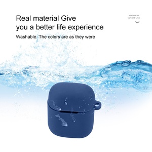 Funda para auriculares para Oraimo FreePods Neo, carcasa de silicona para auriculares con llavero TWS fundas inalámbricas erabuds para funda <span class=keywords><strong>AirPords</strong></span> - Product Image 6