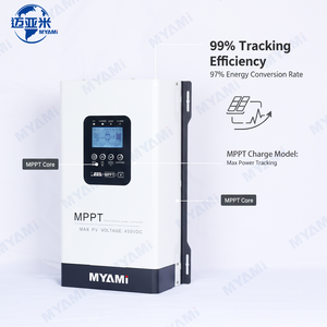 Contrôleur de charge solaire MPPT MYAMi <span class=keywords><strong>200A</strong></span> 450V avec écran LCD 24V/36V/48V/60V/72/84V/96V/192V pour la charge de batteries au plomb-acide et au lithium - Product Image 5