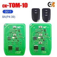 Placa de Circuito Inteligente Universal para Automóvil CK TOM Serie TOM-O-10, Chip 8A, Control Remoto para Yaris Vios, China Continental