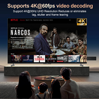 WESOPRO Android 12.0 TV Stick G2 MAX para Dongle Reproductor Multimedia de Streaming 4K 2GB RAM 16GB ROM WiFi de Doble Banda