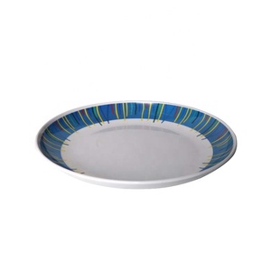 Venta al por mayor de China fabricante de encargo de la cena moderno diseño OEM patrón azul de <span class=keywords><strong>melamina</strong></span> náutica <span class=keywords><strong>vajilla</strong></span> placa - Product Image 5