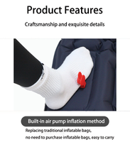 Matelas de couchage auto-gonflant en TPU à pression unique pour l'extérieur, ultra léger, durable, pour la randonnée et le camping