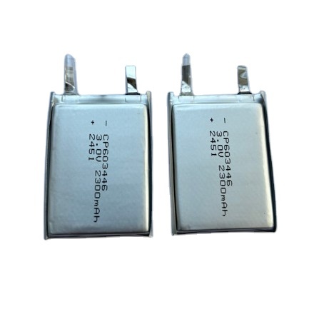 CP603446 2300mAh 3.7V Rechargeable Soft-Package Square Lithium-Manganese Battery 500 Cycles China Consumer Electronics