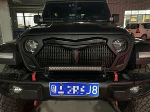 Grille avant Maiker pour Jeep Wrangler JL et Gladiator JT Grille en ABS Accessoire de voiture Style tout-terrain - Product Image 5