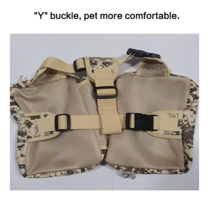 Costom <span class=keywords><strong>chien</strong></span> de compagnie voyage marche transporteur <span class=keywords><strong>transport</strong></span> sac à dos pour moyens grands chiens <span class=keywords><strong>chien</strong></span> taille sac de selle - Product Image 4