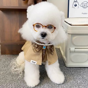 Abrigo estilo británico para perros pequeños y medianos, chaleco ajustable de invierno, ropa para mascotas - Product Image 5