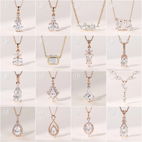 Collier avec pendentif en diamant de laboratoire certifié IGI VVS, pour femmes, personnalisé en or 10K, 14K, 18K, diamant créé, pendentif solitaire, chaîne