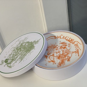 Assiettes de luxe en porcelaine de style européen et services de vaisselle en porcelaine fine personnalisables pour hôtels – Vente chaude - Product Image 1