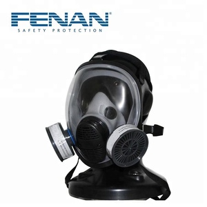 Masker <span class=keywords><strong>gas</strong></span> wajah penuh merokok, b1002 dengan tipe kaleng ganda - Product Image 2