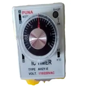 The New PUNA Panel Time Relay IC Timer Type Ah2y-A Volt.110/220V