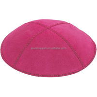 Kippa légère en molleton de coton pour la fête de Sukkot, idéale pour porter lors de la fête d'automne, kippa décorative pour le pain challah, kippa pour le dîner du Shabbat