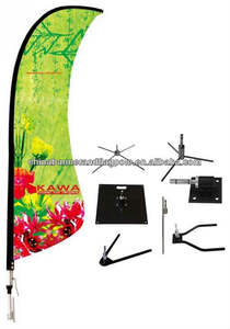 Banderas de plumas personalizadas y en forma de lágrima, originales, 15 pies - Product Image 2