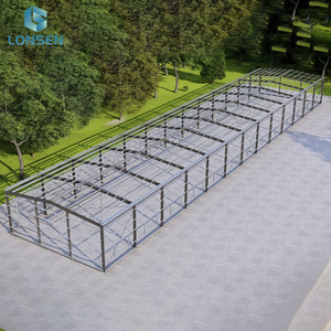 Nave Industrial de Acero para Almacenamiento de Maquinaria en Centros Comerciales y Obras Viales, para Uso en Empresas de Infraestructura - Product Image 1
