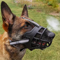 Muselière en panier pour chiens agressifs – Anti-morsure et anti-mastication, idéale pour le toilettage et l'entraînement