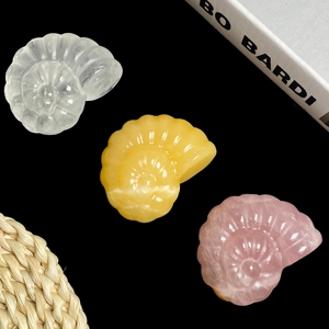Vente en gros de sculptures en pierres précieuses mélangées, ammonites fossiles en cristal naturel, pour la décoration intérieure - Product Image 2