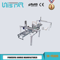 Ligne de production de meubles en bois entièrement automatique UNISTAR, solution tout-en-un, machine de fraisage CNC pour portes d'armoires en PVC plastique
