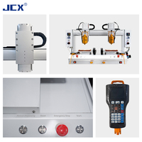 Máquina dispensadora CNC de adhesivo de fusión en caliente de Plataforma dual de alta eficiencia utilizada para unir pantallas de teléfonos móviles de plástico