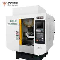 Mesin Penggilingan CNC Vertikal 3-Axis Compact T600 dengan Spindle BT30, Mesin Pengeboran dan Pembubutan CNC untuk Pengerjaan Logam