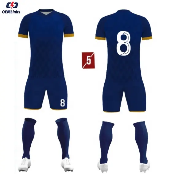 Conjunto de uniforme de futebol de sublimação para roupas de futebol mais vendidas