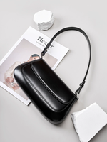 Sac à bandoulière polyvalent en cuir véritable pour femme, nouvelle collection, tendance, haut de gamme, style selle, à porter à l'épaule ou sous le bras