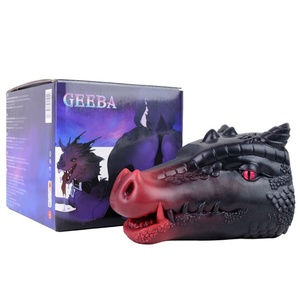 Babeishine Dragon Mouth Pocket Pussy Stroker en silicone, masturbateur masculin réaliste texturé, fantaisie animal, fellation, masturbation - Product Image 6