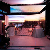 P2.6 P2.9 3D Pantalla inmersiva LED Video Wall HD Pantalla LED VFX VR VP XR Producción virtual Pantalla LED interior