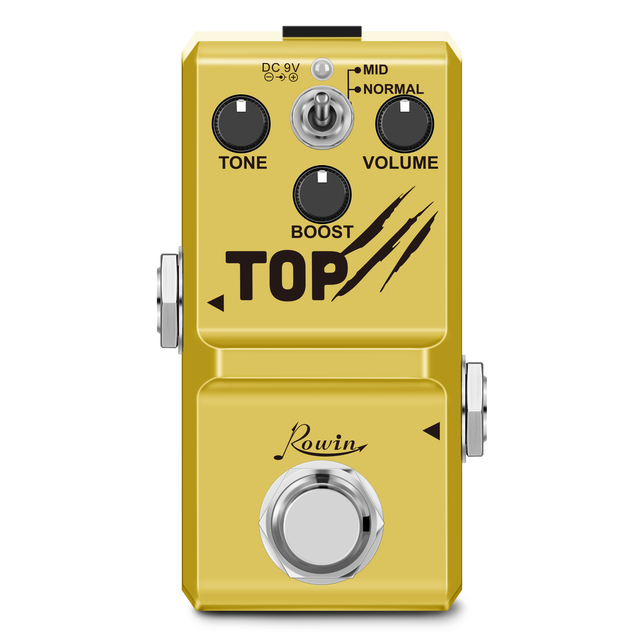 Wholesale LN-318 TOP Guitar Effector High Tone Reproduction Low Gain Electric Guitar Effect  Pedal