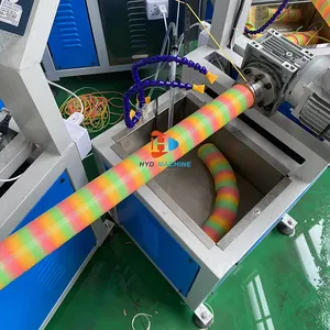 Arco-íris Primavera brinquedo faz máquina Primavera Rainbow máquina plástico Rainbow Spring máquina