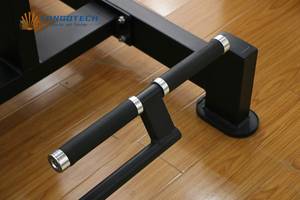 Équipement de fitness commercial 4 en 1, charge de <span class=keywords><strong>plaques</strong></span>, double 45 °   Chaise romaine <span class=keywords><strong>GHD</strong></span> PND pour l'extension des hanches et le renforcement des fessiers - Product Image 3