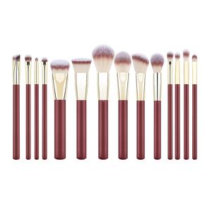 2025 tendance logo personnalisé multifonction maquillage pinceaux Kit 16 pièces haute qualité doux maïs soie Vegan luxe maquillage pinceau ensemble - Product Image 4