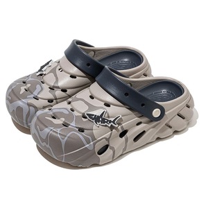 Nouvelles <span class=keywords><strong>tongs</strong></span> de plage style été 2026 avec trous, style streetwear, mignonnes, pour garçons, avec bandeau, en néoprène, semelle extérieure en caoutchouc, motif animal - Product Image 2