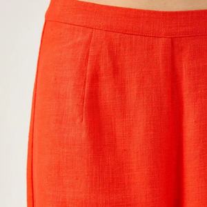 Conjunto de Lino para Mujer al por Mayor, Top de Lino sin Mangas y Pantalones Cortos, Conjunto de 2 Piezas para Damas - Product Image 4